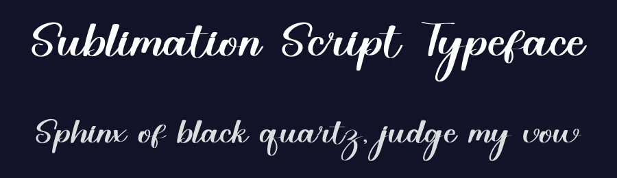 Sublimation Script Typeface by inermediaSTUDIO — Display Font — thumbnail 2