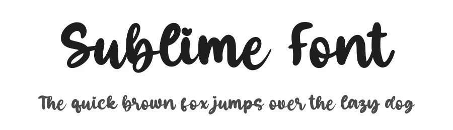 Sublime Font by Alpaprana — Script Handwritten Font