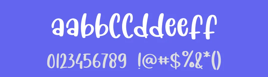 Sugar Blue Font by sugiharto1790 — Script Handwritten Font — thumbnail 3