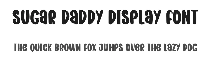 Sugar Daddy Display Font by inermediaSTUDIO — Display Font