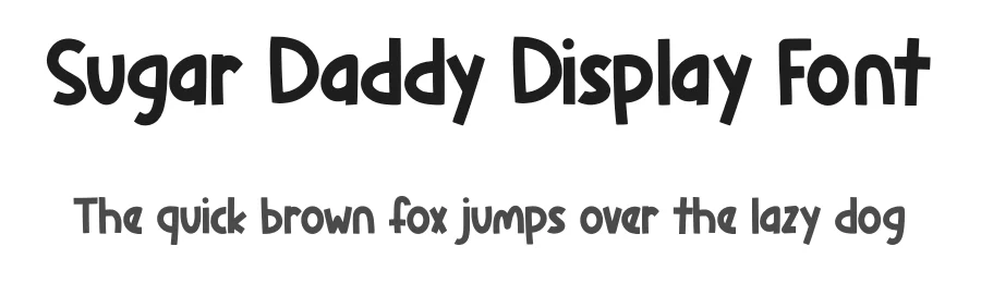 Sugar Daddy Display Font by Nadiratype โ Display Font