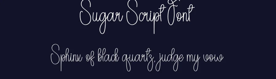 Sugar Script Font by andikastudio — Script Handwritten Font — thumbnail 2