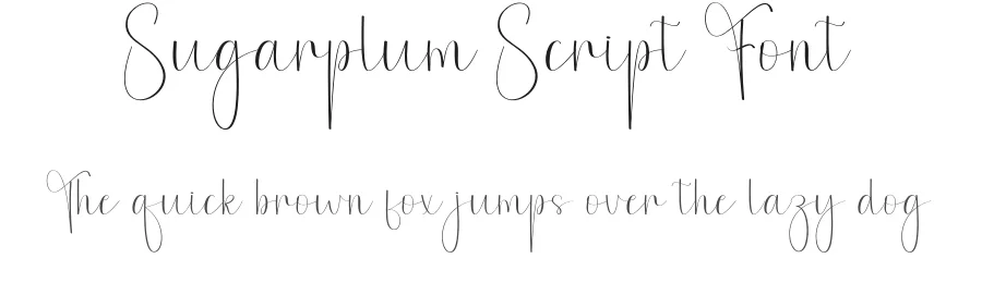Sugarplum Script Font by andikastudio — Script Handwritten Font