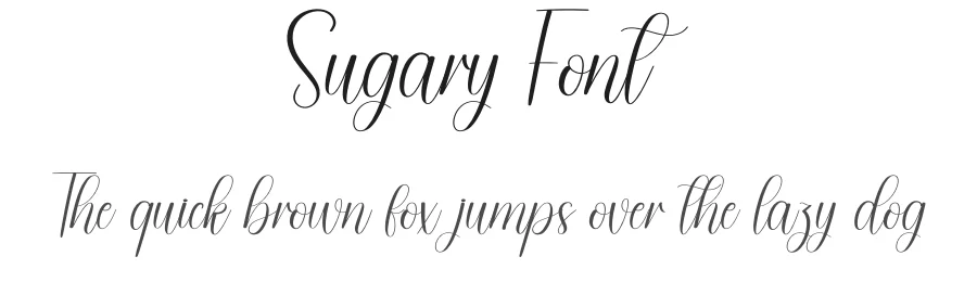 Sugary Font by andikastudio — Script Handwritten Font