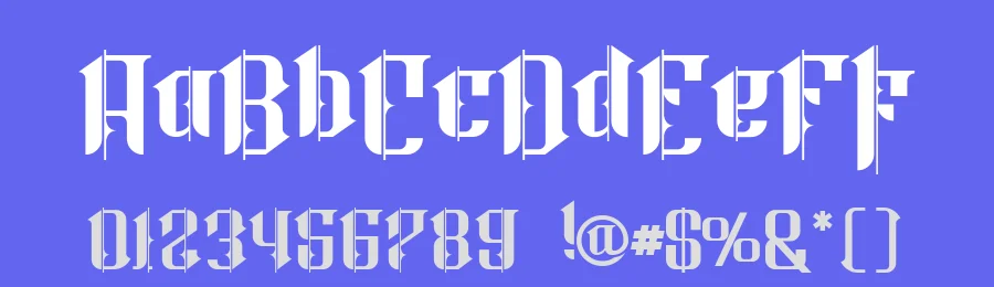 Sugriwa Font by inDhika creative — Blackletter Font — thumbnail 3