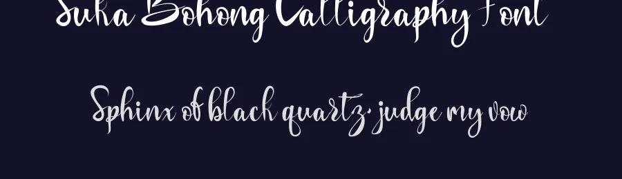 Suka Bohong Calligraphy Font by inermediaSTUDIO — Script Handwritten Font — thumbnail 2