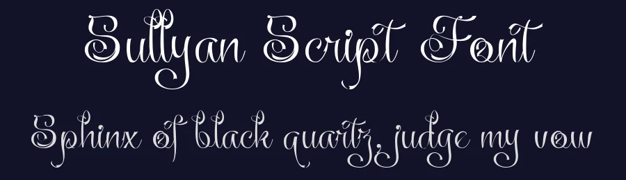 Sullyan Script Font by TypeClassHeroes — Script Handwritten Font — thumbnail 2