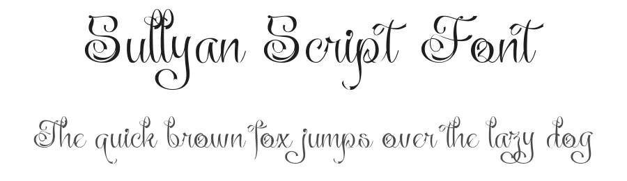 Sullyan Script Font by TypeClassHeroes — Script Handwritten Font