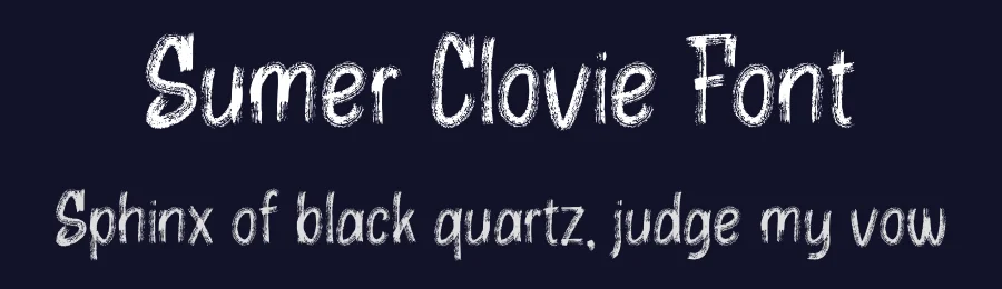 Sumer Clovie Font by ErmediaStudio — Script Handwritten Font — thumbnail 2