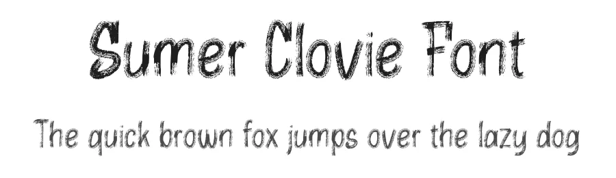 Sumer Clovie Font by ErmediaStudio — Script Handwritten Font