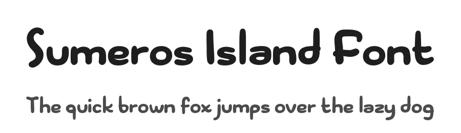 Sumeros Island Font by productype — Decorative Font