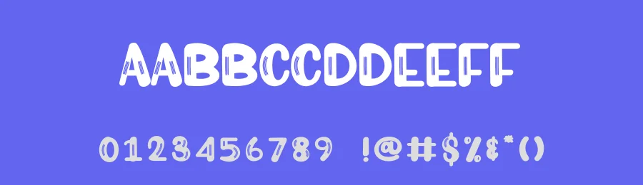 Summer Beach Display Font by creativeletter — Display Font — thumbnail 3