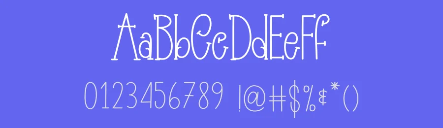 Summer Birthday Display Font by andikastudio — Display Font — thumbnail 3