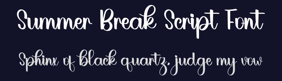 Summer Break Script Font by inermediaSTUDIO — Script Handwritten Font — thumbnail 2