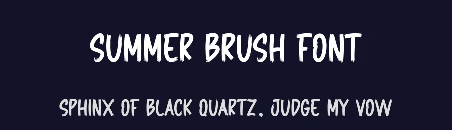 Summer Brush Font by creativeletter — Script Handwritten Font — thumbnail 2