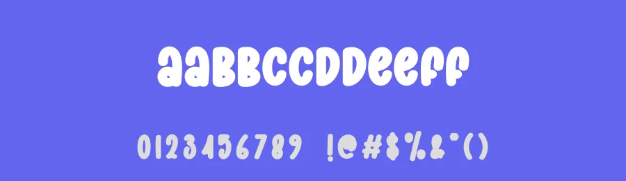 Summer Bubble Display Font by creativeletter — Display Font — thumbnail 3