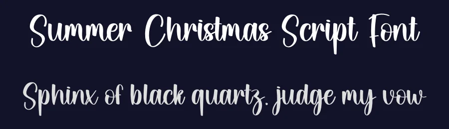 Summer Christmas Script Font by andikastudio — Script Handwritten Font — thumbnail 2