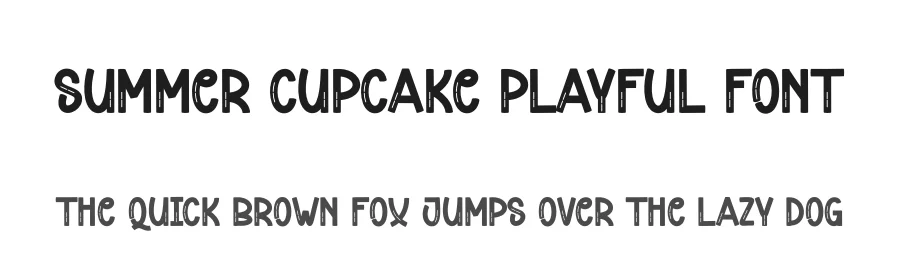 Summer Cupcake Playful Font by andikastudio — Display Font