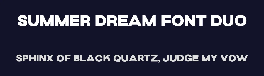Summer Dream Font Duo by Letterhend Studio — Sans Serif Font — thumbnail 2