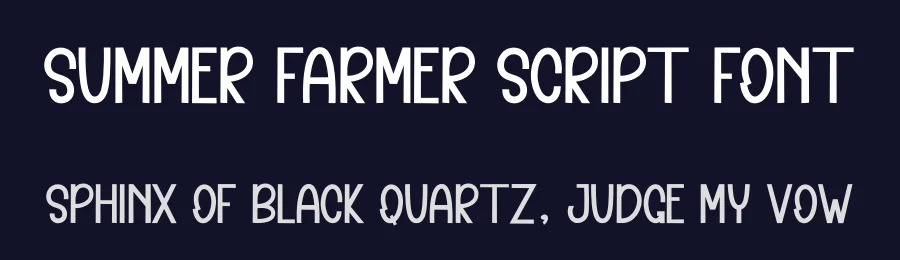 Summer Farmer Script Font by inermediaSTUDIO — Display Font — thumbnail 2