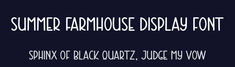 Summer Farmhouse Display Font by andikastudio — Script Handwritten Font — thumbnail 2