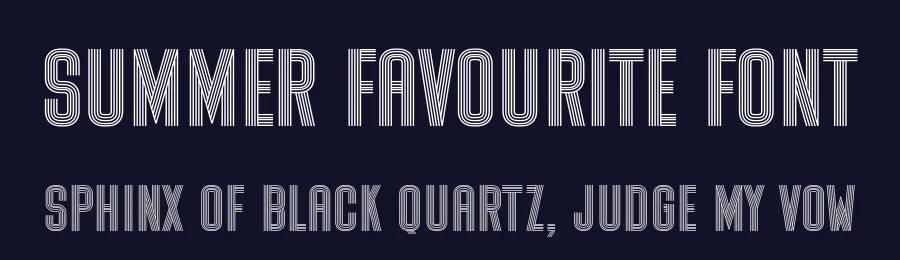 Summer Favourite Font by Situjuh — Display Font — thumbnail 2