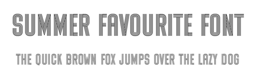 Summer Favourite Font by Situjuh — Display Font