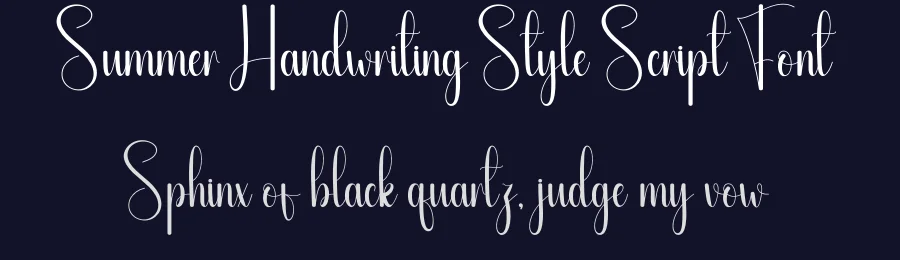 Summer Handwriting Style Script Font by andikastudio — Script Handwritten Font — thumbnail 2