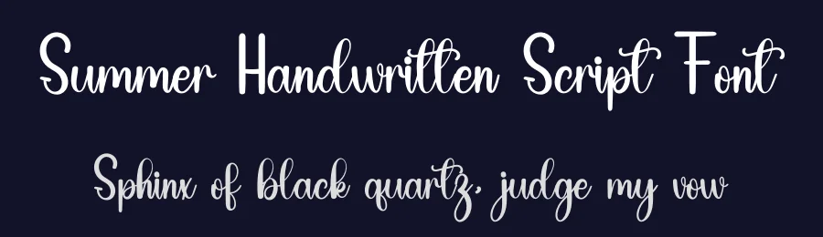 Summer Handwritten Script Font by inermediaSTUDIO — Script Handwritten Font — thumbnail 2