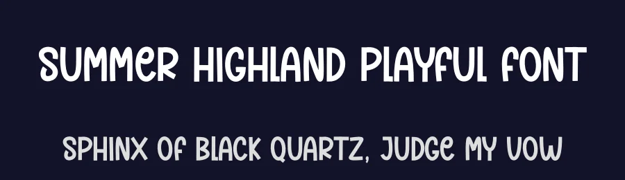 Summer Highland Playful Font by creativeletter — Script Handwritten Font — thumbnail 2