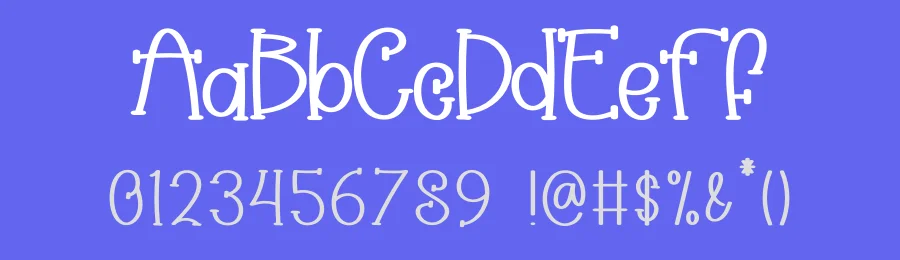 Summer Hipster Display Font by creativeletter — Display Font — thumbnail 3