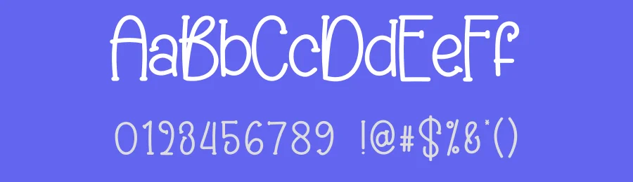 Summer Holiday Display Font by creativeletter — Display Font — thumbnail 3