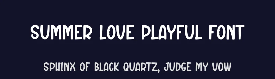 Summer Love Playful Font by creativeletter — Script Handwritten Font — thumbnail 2