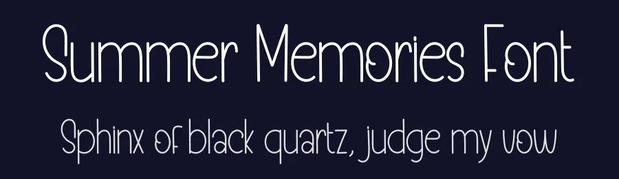 Summer Memories Font by inermediaSTUDIO — Display Font — thumbnail 2