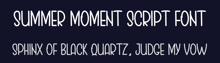 Summer Moment Script Font by inermediaSTUDIO — Display Font — thumbnail 2