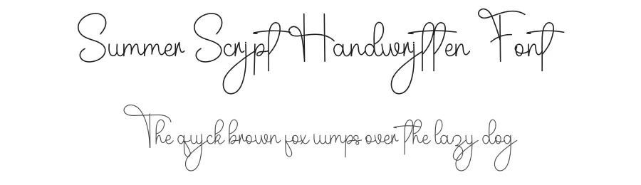 Summer Script Handwritten Font by inermediaSTUDIO — Script Handwritten Font
