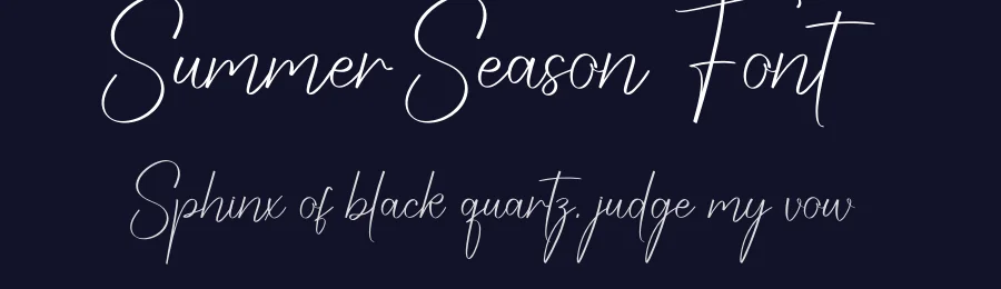 Summer Season Font by creativeletter — Script Handwritten Font — thumbnail 2