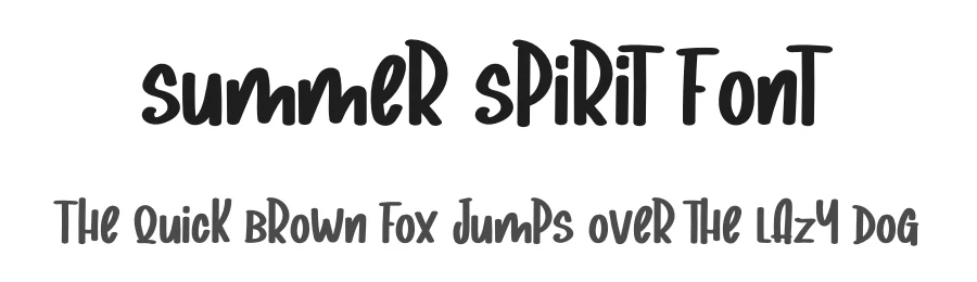 Summer Spirit Font by levincreative — Script Handwritten Font