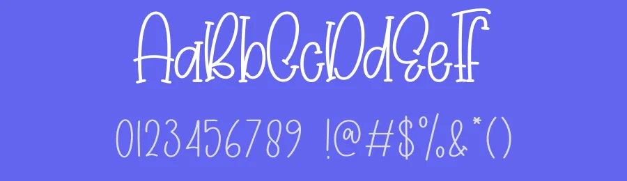 Summer Vacation Display Font by creativeletter — Display Font — thumbnail 3