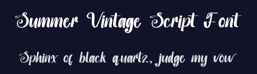 Summer Vintage Script Font by inermediaSTUDIO — Script Handwritten Font — thumbnail 2