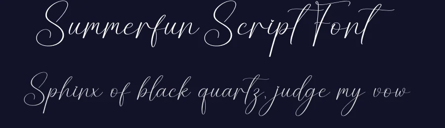 Summerfun Script Font by creativeletter — Script Handwritten Font — thumbnail 2
