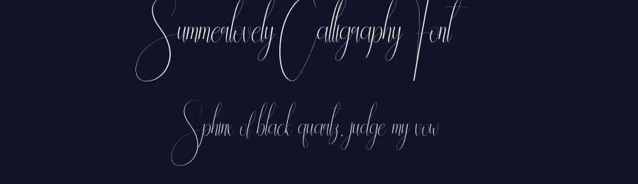 Summerlovely Calligraphy Font by andikastudio — Script Handwritten Font — thumbnail 2