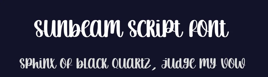 Sunbeam Script Font by andikastudio — Script Handwritten Font — thumbnail 2