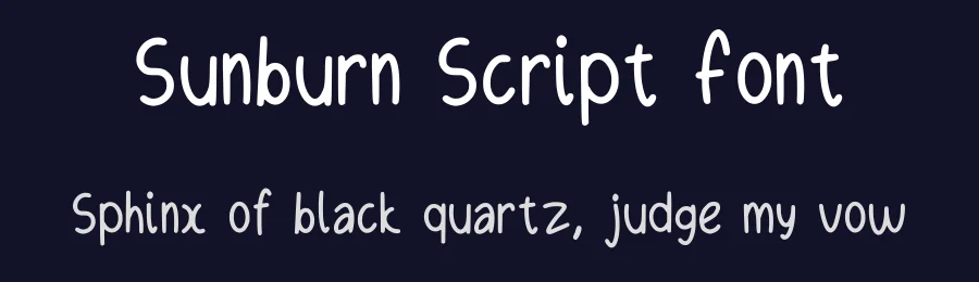 Sunburn Script Font by ColorCorn23 — Script Handwritten Font — thumbnail 2