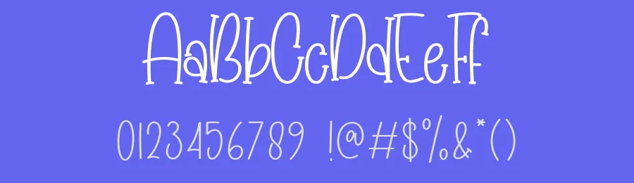 Sunday Birthday Display Font by creativeletter — Display Font — thumbnail 3