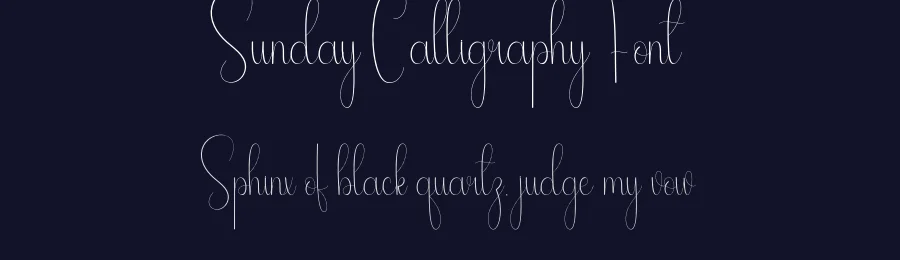 Sunday Calligraphy Font by andikastudio — Script Handwritten Font — thumbnail 2