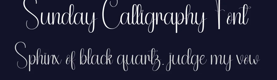 Sunday Calligraphy Font by andikastudio — Script Handwritten Font — thumbnail 2