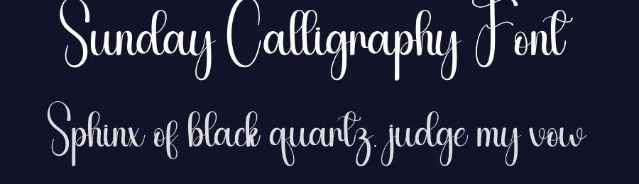 Sunday Calligraphy Font by andikastudio — Script Handwritten Font — thumbnail 2