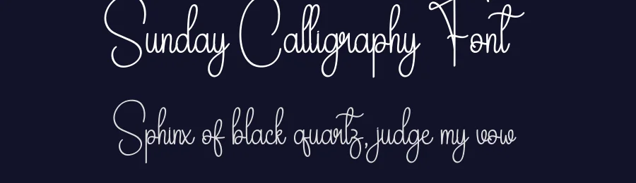 Sunday Calligraphy Font by andikastudio — Script Handwritten Font — thumbnail 2