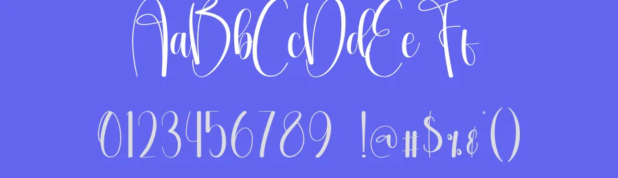 Sunday Calligraphy Typeface by creativeletter — Script Handwritten Font — thumbnail 3